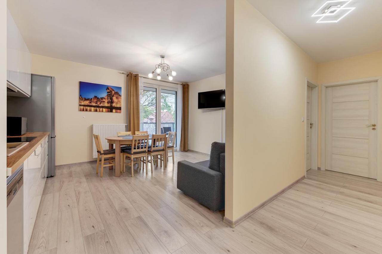 Gdansk Centrum - Apartament 3 - Pokojowy Z Duzym Tarasem Eksteriør bilde