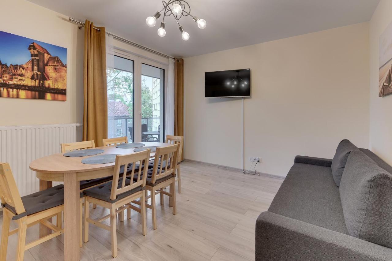 Gdansk Centrum - Apartament 3 - Pokojowy Z Duzym Tarasem Eksteriør bilde
