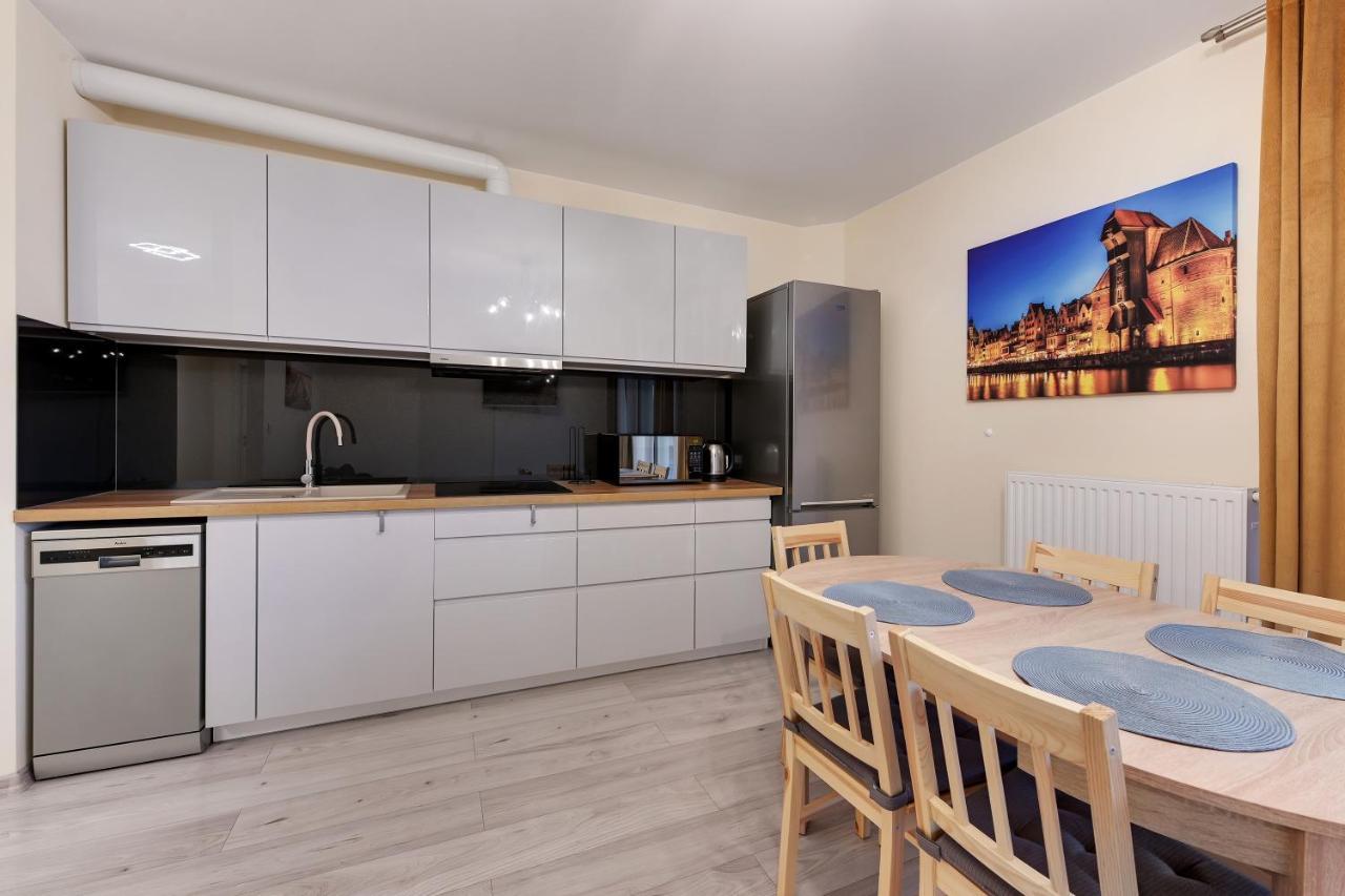 Gdansk Centrum - Apartament 3 - Pokojowy Z Duzym Tarasem Eksteriør bilde