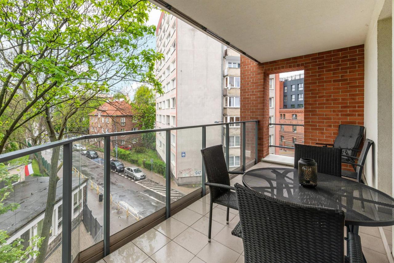 Gdansk Centrum - Apartament 3 - Pokojowy Z Duzym Tarasem Eksteriør bilde