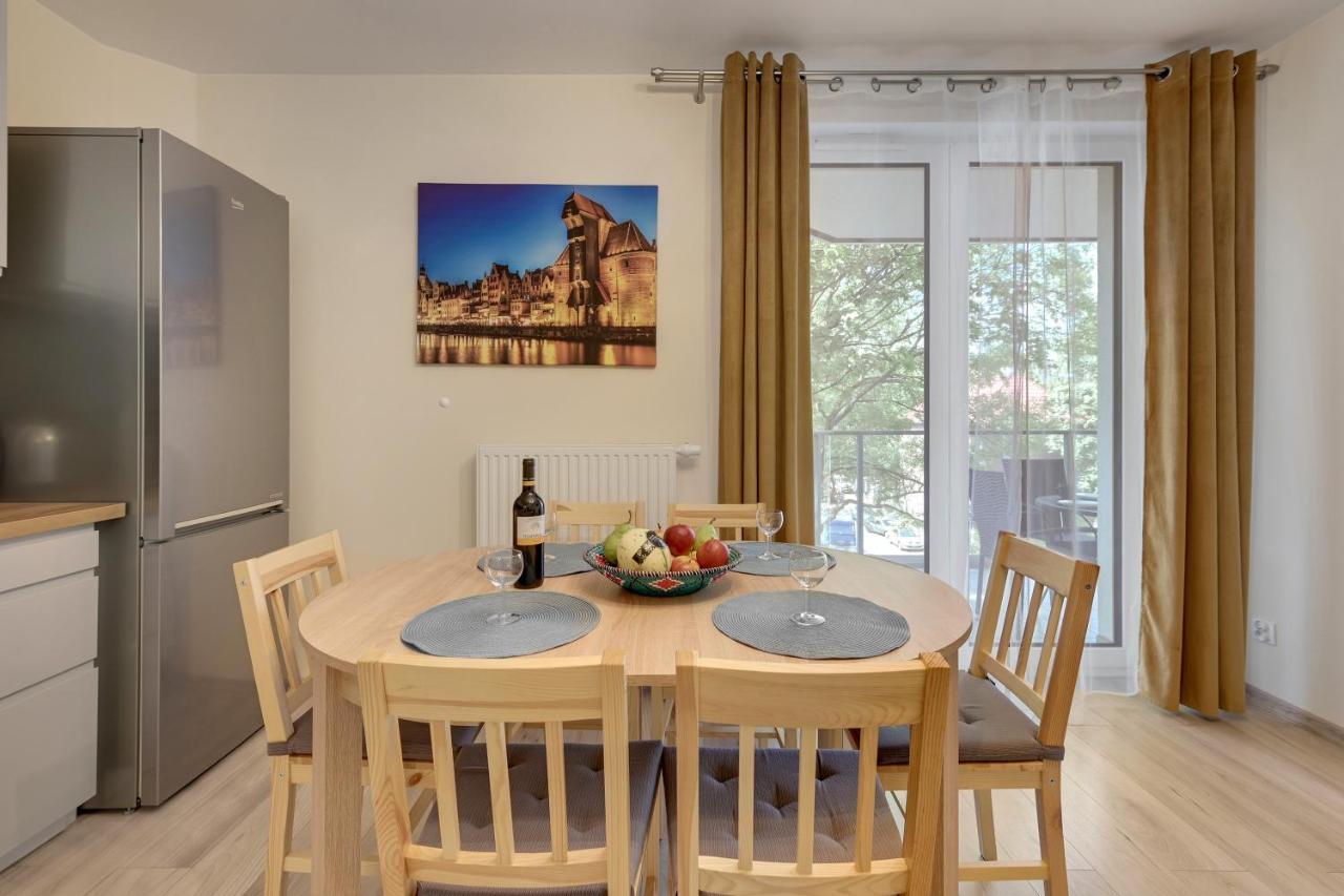 Gdansk Centrum - Apartament 3 - Pokojowy Z Duzym Tarasem Eksteriør bilde
