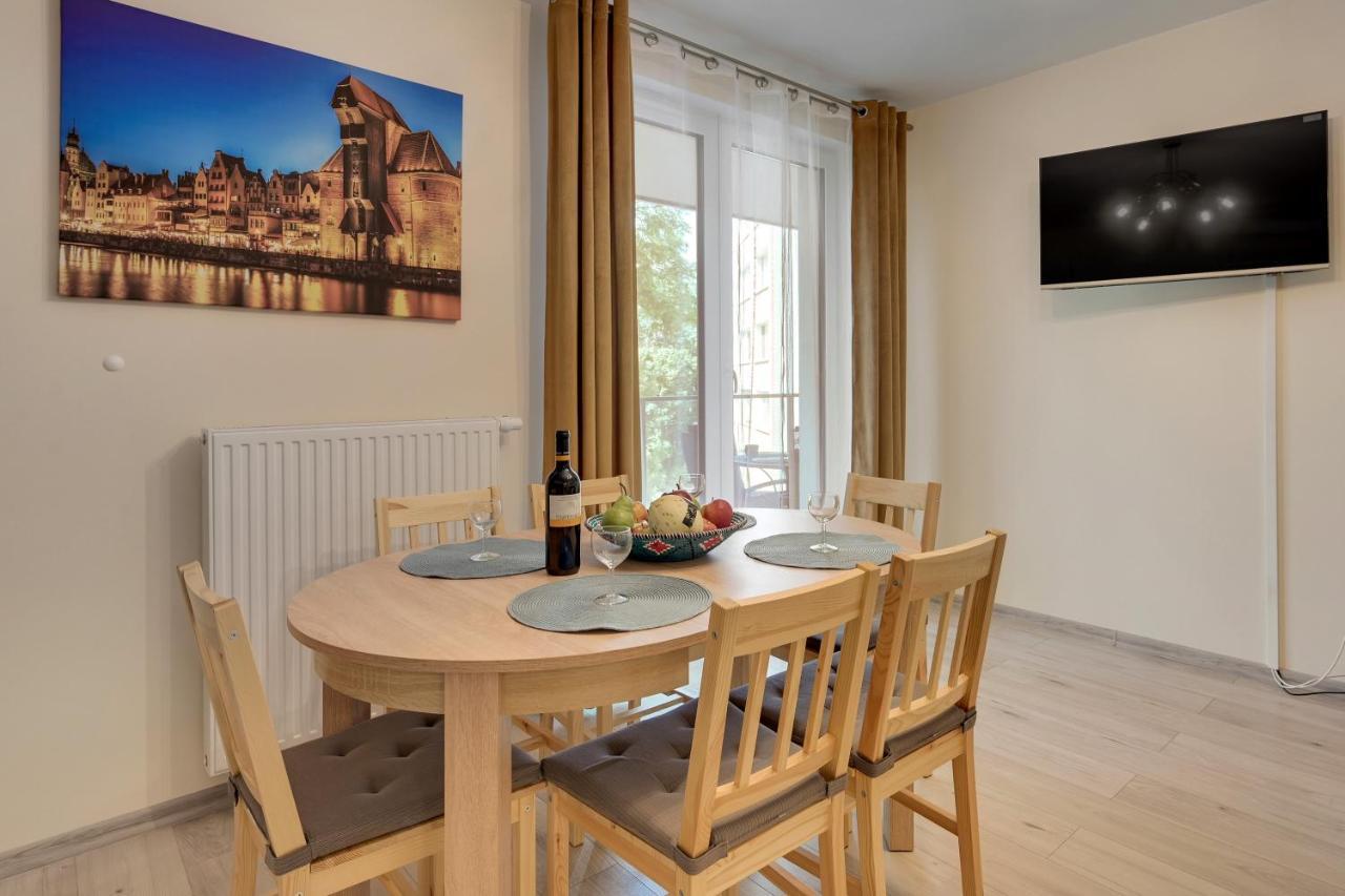 Gdansk Centrum - Apartament 3 - Pokojowy Z Duzym Tarasem Eksteriør bilde